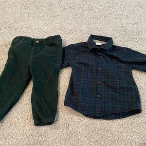 Edgehill collection baby boy outfit